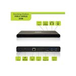 Port Designs priklopna postaja, USB-C, 3x 4K (901904-EU)