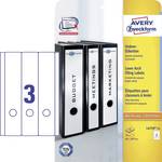 Avery Zweckform etikete za mape - bele, 61 x 297 mm, 90 kosov
