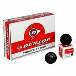 Dunlop Progress squash žoga Učinkovitost: rdeča pika; Paket: 1 kos