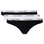 Calvin Klein 3 PAKET - ženske tangice QD3587E -WZB (Velikost XL)