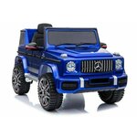 shumee Mercedes G63 AMG modro pobarvan akumulatorski avto