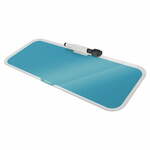Modra steklena tabla Leitz Cosy