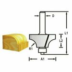 MAKITA Zaokrožilni rezalnik z uležajenim steblom 6 mm, 31,8x16,7x60 mm R 9,5 mm D-48337