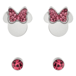 Disney Komplet dekliških uhanov Minnie Mouse z bleščicami S600149RPL-B.CS