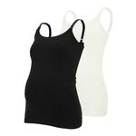 MAMALICIOUS Top 'MLKerrie' črna / bela 22836166