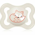 MAM MAM Air Silicone Pacifier 0m+ Fox koži prijazna silikonska duda 1 kos za otroke