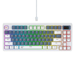 Havit HV-KB884L tipkovnica, bela