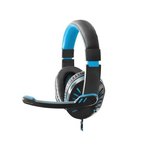 Esperanza EGH330B gaming slušalke, 3.5 mm/bluetooth, modra/črna, 105dB/mW, mikrofon