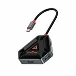 White Shark HEXAGON 6v1 USB-C HUB - HDMI + 3xUSB3.0 + čitalec kartic