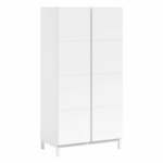 Bela otroška garderobna omara 99x196x58 cm Eva – Vipack