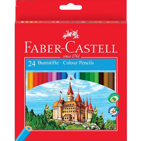 Faber-Castell Classic set barvnih šesterokotnih svinčnikov