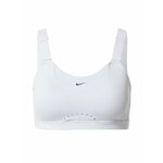 NIKE Športni nederček 'ALPHA' lila / črna