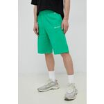 Kratke hlače Champion moški, zelena barva - zelena. Kratke hlače iz kolekcije Champion. Model izdelan iz pletenine. Tanek, gosto pleten material.