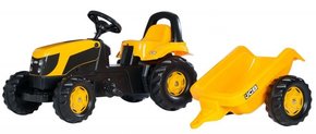 Rolly Toys traktor s prikolico na pedala JCB