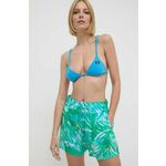 Kratke hlače za na plažo Melissa Odabash Annie zelena barva - zelena. Kratke hlače za na plažo iz kolekcije Melissa Odabash. Model izdelan iz vzorčastega materiala. Izjemno udoben material.