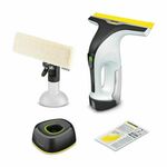 Kärcher WV 4-4 PLUS Brezžični čistilec oken z baterijo, 0,15 L, Črna, Bela, Rumena, Ergonomična zasnova