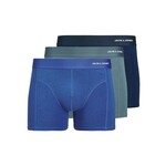 JACK & JONES Boksarice mornarska / kobalt modra / cijansko modra