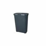 Curver Cesta za perilo Curver Style 2045061, antracit, 40L, praktična in moderna rešitev za shranjevanje perila