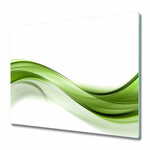 tulup.si Steklena podloga za rezanje Zeleni val 2x30x52 cm