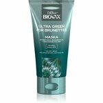 shumee Glamour Ultra Green For Brunettes maska za lase za rjavolaske 150 ml