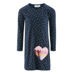 happy girls Obleka marine / sivka / roza / roza 21319692