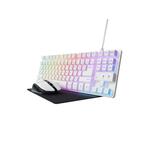 TRUST gaming set GXT 794W, tipkovnica + miška + podlaga 25232