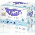 BELLA Baby Happy Aqua care vlažni čistilni robčki za otroke 8x56 kos