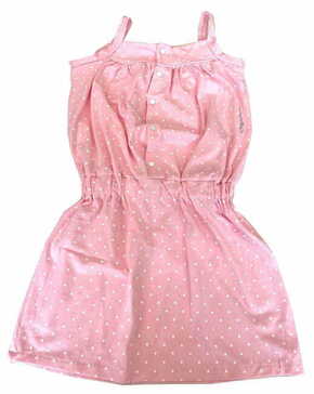 Nootka Obleka z elastiko in pikami roza