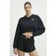 Under Armour Pulover UA Rival Terry OS Crop Crw-BLK L