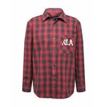 BURTON MENSWEAR LONDON Srajca nočno modra / grenada / bela