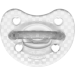 CHICCO Duda Physio Luxe popolnoma silikonska 16-36m kristal 2 kosa