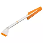 FISKARS silikonska krtača in dvosmerno strgalo za led Snowexpert, 1019352