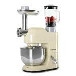 Klarstein Lucia kuhinjski robot 3-v-1, 1800 W / 2.7 PS 5 litrov nerjaveče jeklo, brez BPA