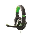 Esperanza EGH330G gaming slušalke, 3.5 mm, zelena, mikrofon