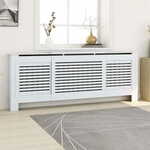 shumee Pokrov za radiator MDF bel 205 cm