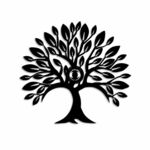 Opviq Stenska svetilka, Heart Tree V2