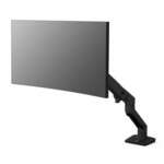Ergotron HX Namizna roka za monitor, namizna roka za največ 49-palčni monitor, črna