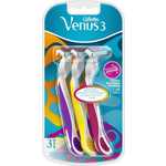 Gillette ženska britvica Venus3 Dispo 3 Multicolor, 3 kosi