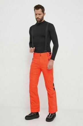Smučarske hlače Rossignol Hero Course oranžna barva - oranžna. Smučarske hlače iz kolekcije Rossignol. Model izdelan materiala