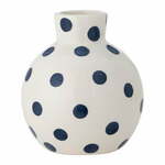 Bela keramična ročno poslikana vaza (višina 11 cm) Fian – Bloomingville