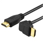 HDMI kabel z mrežno povezavo kotni 1,5m črn SBOX