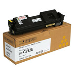 RICOH SPC352 (407386), originalni toner, rumen, 9000 strani