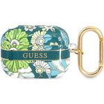 Guess GUAPHHFLN AirPods Pro cover green Flower Strap Collection (GUAPHHFLN)