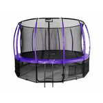 Greatstore Jumpi 487cm/16FT Maxy Comfort Plus Purple Garden trampolin z notranjo mrežo