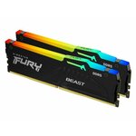 Kingston Fury Beast RGB KF564C32BBEAK2/64, 64GB DDR5 6400MHz, (2x32GB)