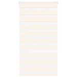 vidaXL Zebra senčilo bež marmor 80x150 cm tkanina širina 75,9 cm