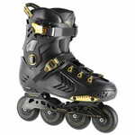 Nils Extreme NA20002 Black/Gold Velikost 41 Slalomske drsalke