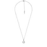 Michael Kors Srebrna ogrlica z bleščečim obeskom MKC1108AN040 (verižica, obesek) srebro 925/1000