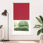 vidaXL Rolo zatemnjena rdeča 100x230cm tkanina širina 95,7cm poliester