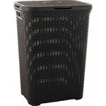 Koš za perilo RATTAN STYLE 60L – rjav